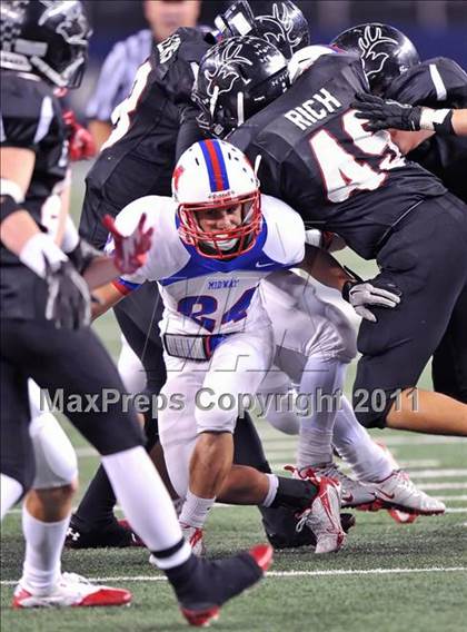 Thumbnail 2 in Burleson vs. Midway (4A Division 1 Region 1 Bi-District) photogallery.
