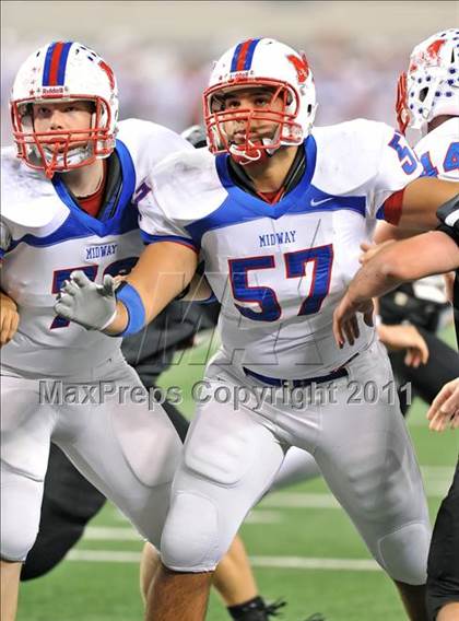 Thumbnail 3 in Burleson vs. Midway (4A Division 1 Region 1 Bi-District) photogallery.
