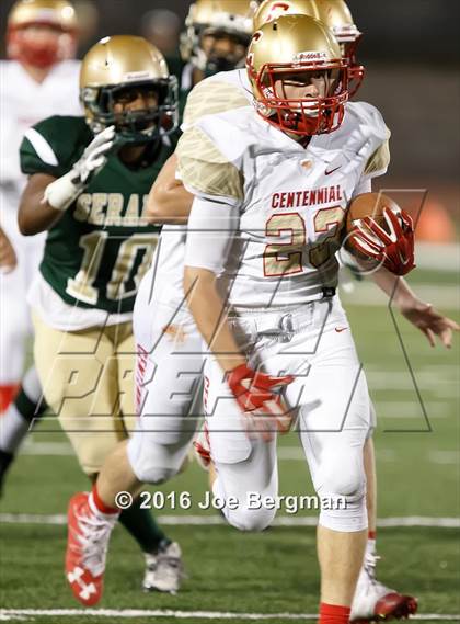 Thumbnail 3 in Centennial vs. St. Bonaventure (Brothers in Arms Classic) photogallery.
