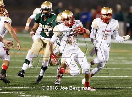 Thumbnail 2 in Centennial vs. St. Bonaventure (Brothers in Arms Classic) photogallery.