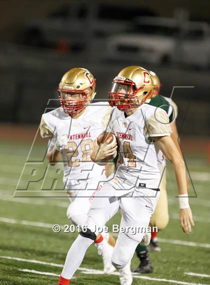 Thumbnail 3 in Centennial vs. St. Bonaventure (Brothers in Arms Classic) photogallery.