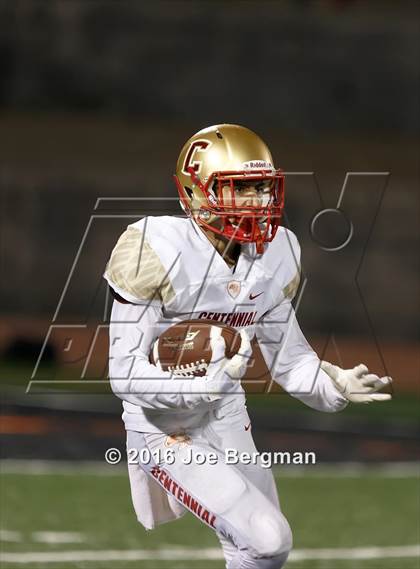 Thumbnail 2 in Centennial vs. St. Bonaventure (Brothers in Arms Classic) photogallery.