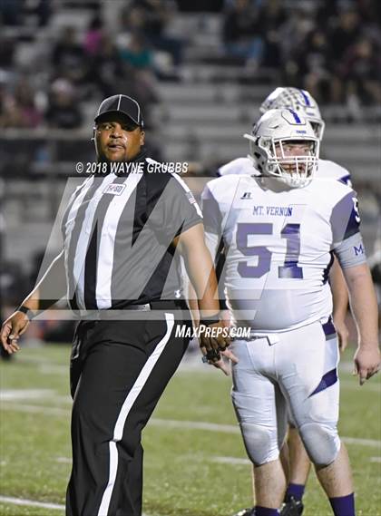 Thumbnail 1 in Atlanta vs. Mt. Vernon (UIL 3A Regional Playoff) photogallery.