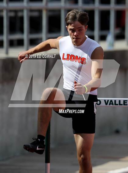 Thumbnail 2 in CIF NCS Meet of Champions (Boys 300 Meter Hurdles) photogallery.