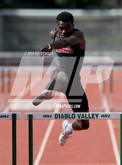 Thumbnail 2 in CIF NCS Meet of Champions (Boys 300 Meter Hurdles) photogallery.