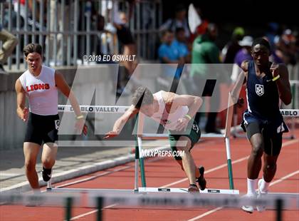 Thumbnail 2 in CIF NCS Meet of Champions (Boys 300 Meter Hurdles) photogallery.