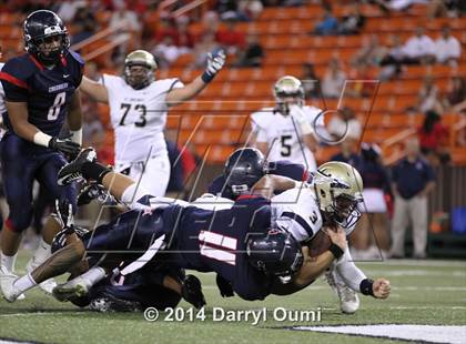 Thumbnail 3 in St. John Bosco vs. St. Louis photogallery.