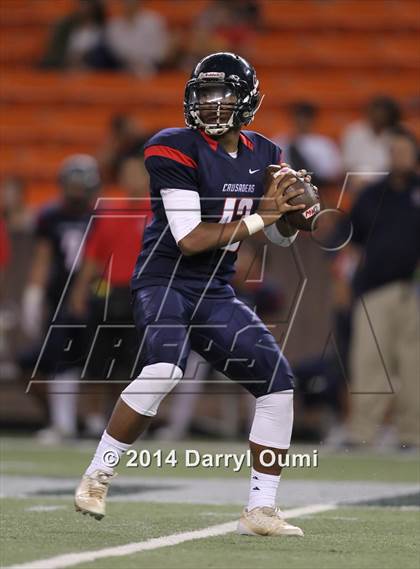 Thumbnail 3 in St. John Bosco vs. St. Louis photogallery.