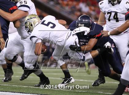 Thumbnail 3 in St. John Bosco vs. St. Louis photogallery.
