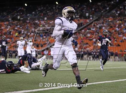 Thumbnail 1 in St. John Bosco vs. St. Louis photogallery.