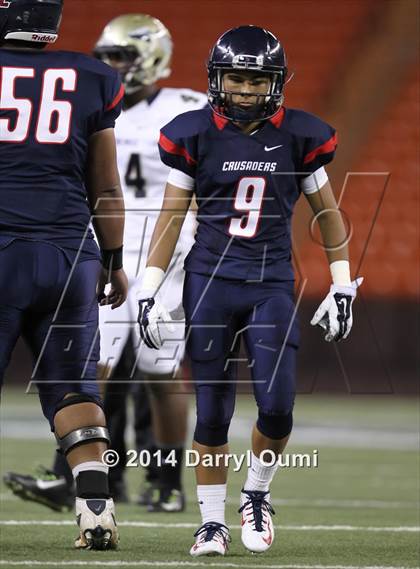 Thumbnail 1 in St. John Bosco vs. St. Louis photogallery.