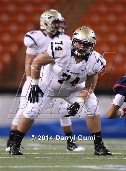 Thumbnail 1 in St. John Bosco vs. St. Louis photogallery.