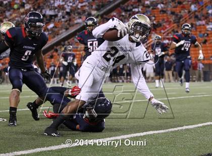 Thumbnail 2 in St. John Bosco vs. St. Louis photogallery.