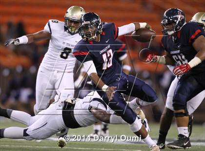 Thumbnail 1 in St. John Bosco vs. St. Louis photogallery.