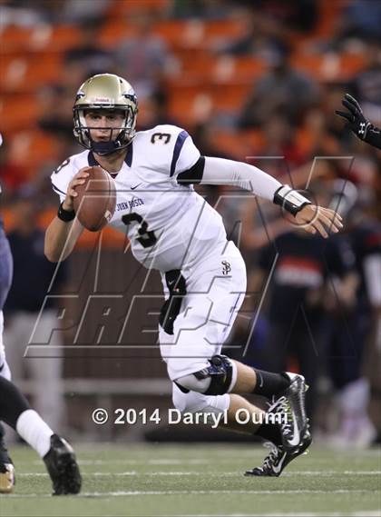 Thumbnail 1 in St. John Bosco vs. St. Louis photogallery.