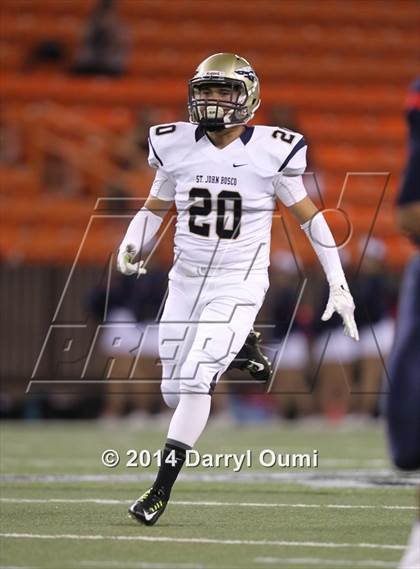 Thumbnail 2 in St. John Bosco vs. St. Louis photogallery.
