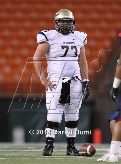 Thumbnail 2 in St. John Bosco vs. St. Louis photogallery.