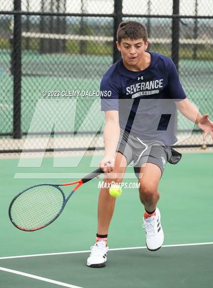 Thumbnail 3 in Dakota Ridge Varsity Tennis Tournament (Dakota Ridge High School) photogallery.