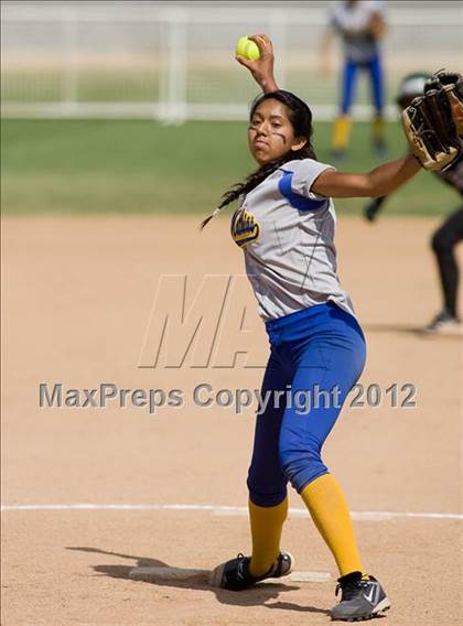 Thumbnail 1 in St. Matthias @ Pomona Catholic (CIF SS Playoffs) photogallery.
