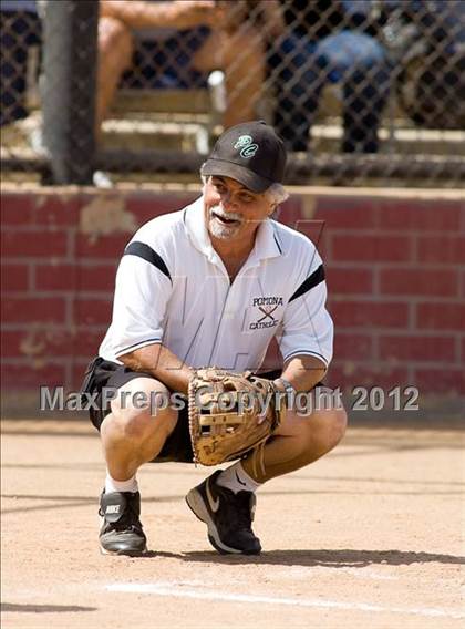 Thumbnail 1 in St. Matthias @ Pomona Catholic (CIF SS Playoffs) photogallery.