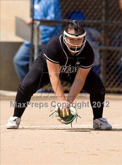 Thumbnail 1 in St. Matthias @ Pomona Catholic (CIF SS Playoffs) photogallery.