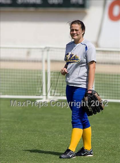 Thumbnail 2 in St. Matthias @ Pomona Catholic (CIF SS Playoffs) photogallery.