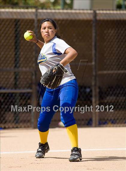 Thumbnail 2 in St. Matthias @ Pomona Catholic (CIF SS Playoffs) photogallery.
