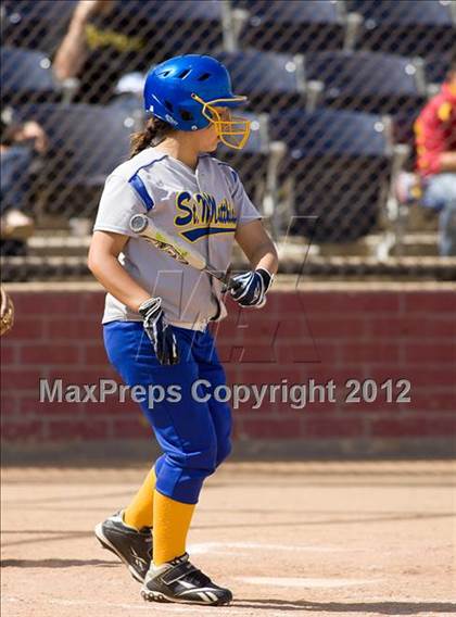 Thumbnail 2 in St. Matthias @ Pomona Catholic (CIF SS Playoffs) photogallery.