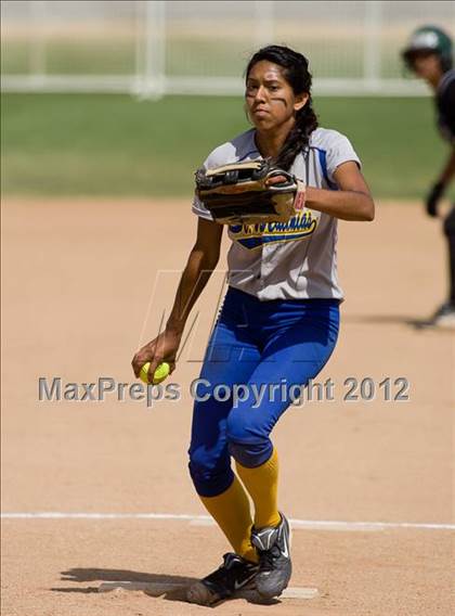 Thumbnail 2 in St. Matthias @ Pomona Catholic (CIF SS Playoffs) photogallery.