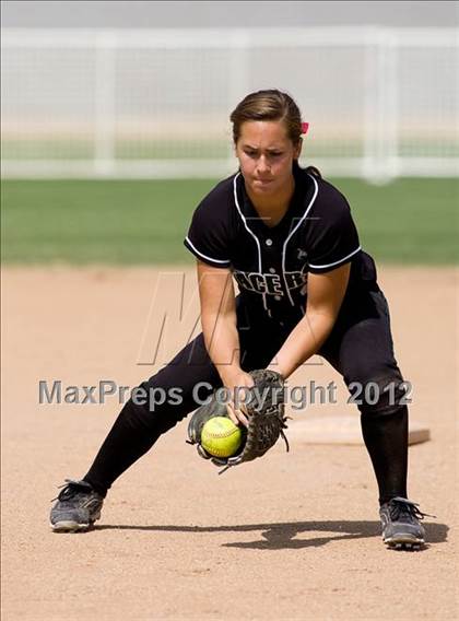 Thumbnail 1 in St. Matthias @ Pomona Catholic (CIF SS Playoffs) photogallery.