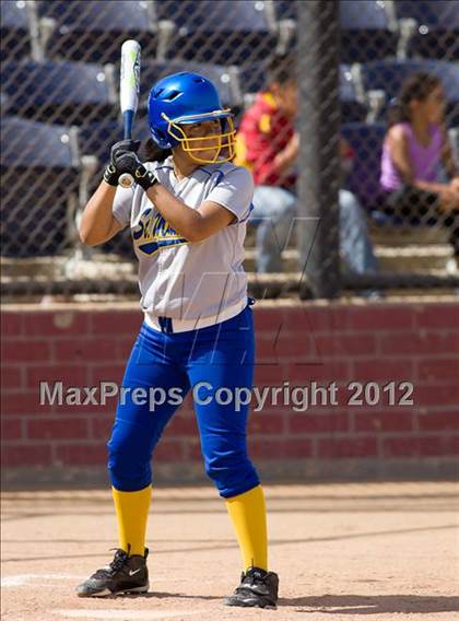 Thumbnail 1 in St. Matthias @ Pomona Catholic (CIF SS Playoffs) photogallery.