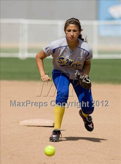 Thumbnail 3 in St. Matthias @ Pomona Catholic (CIF SS Playoffs) photogallery.