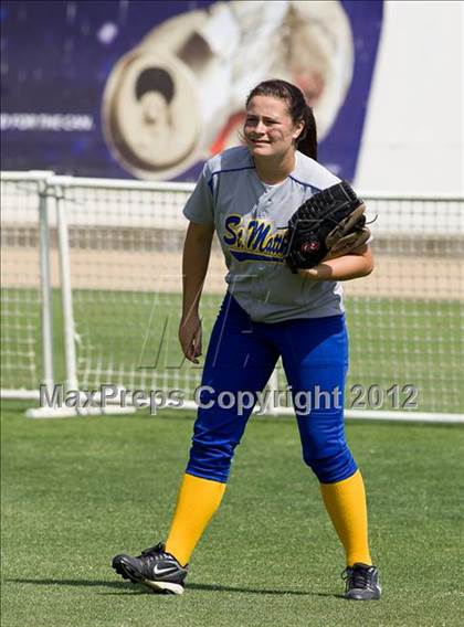 Thumbnail 3 in St. Matthias @ Pomona Catholic (CIF SS Playoffs) photogallery.