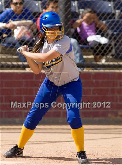 Thumbnail 1 in St. Matthias @ Pomona Catholic (CIF SS Playoffs) photogallery.