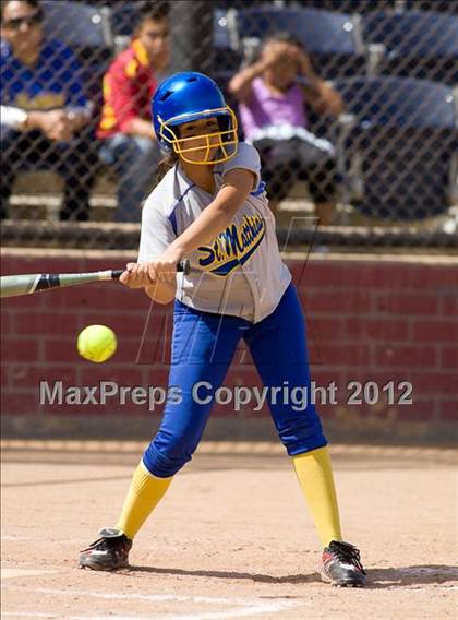 Thumbnail 1 in St. Matthias @ Pomona Catholic (CIF SS Playoffs) photogallery.