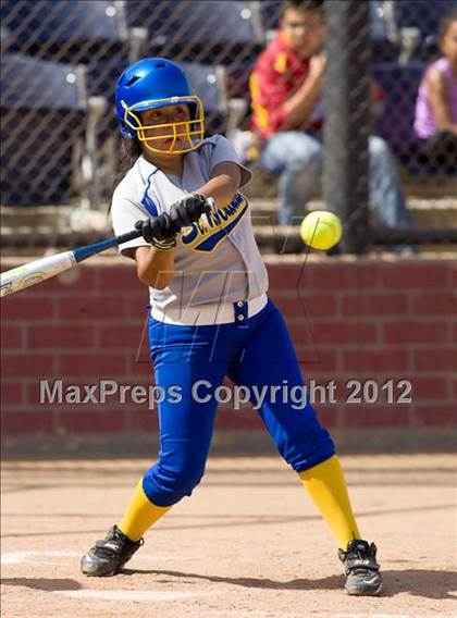 Thumbnail 2 in St. Matthias @ Pomona Catholic (CIF SS Playoffs) photogallery.