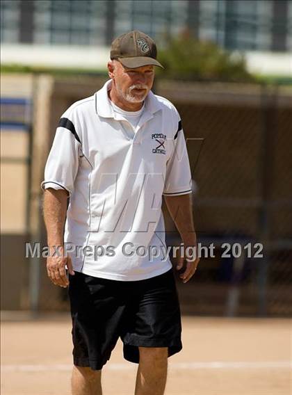 Thumbnail 3 in St. Matthias @ Pomona Catholic (CIF SS Playoffs) photogallery.