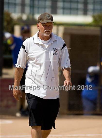 Thumbnail 2 in St. Matthias @ Pomona Catholic (CIF SS Playoffs) photogallery.