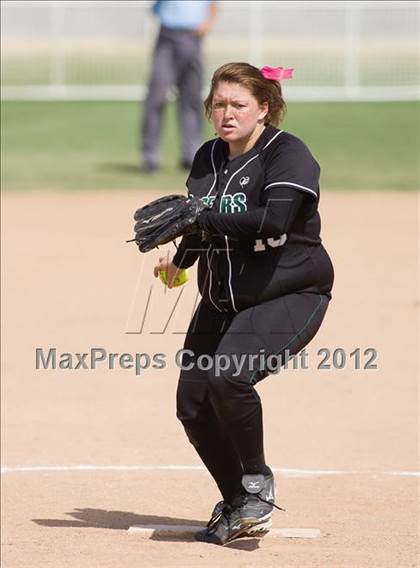 Thumbnail 2 in St. Matthias @ Pomona Catholic (CIF SS Playoffs) photogallery.