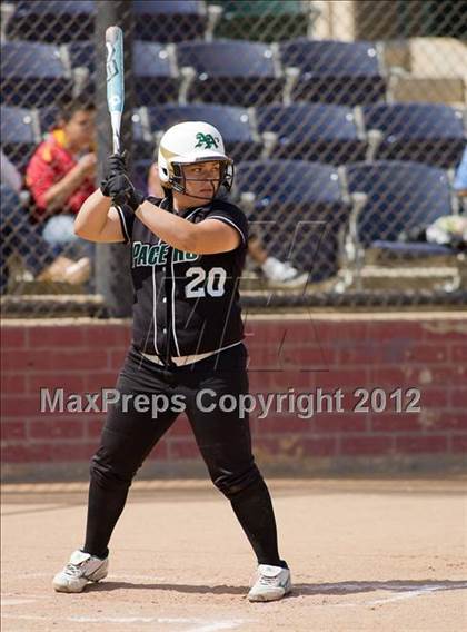 Thumbnail 3 in St. Matthias @ Pomona Catholic (CIF SS Playoffs) photogallery.