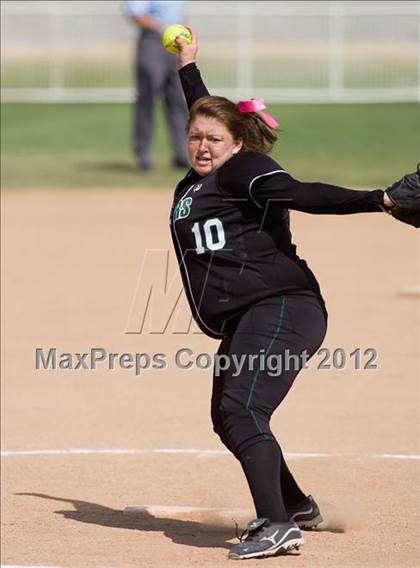Thumbnail 3 in St. Matthias @ Pomona Catholic (CIF SS Playoffs) photogallery.