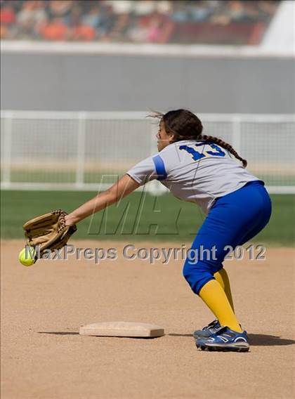 Thumbnail 1 in St. Matthias @ Pomona Catholic (CIF SS Playoffs) photogallery.
