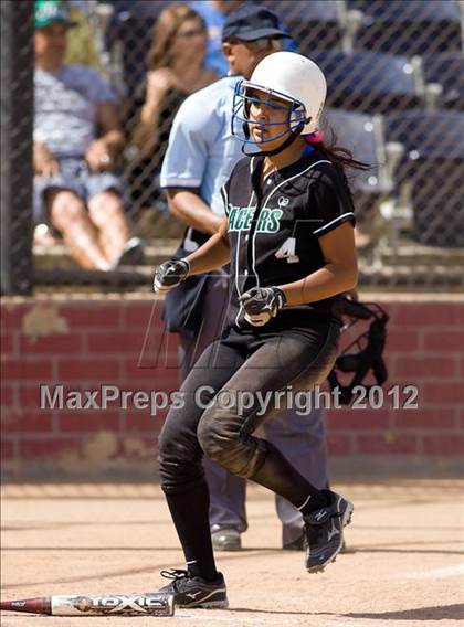Thumbnail 1 in St. Matthias @ Pomona Catholic (CIF SS Playoffs) photogallery.