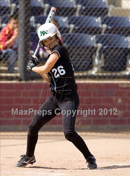 Thumbnail 1 in St. Matthias @ Pomona Catholic (CIF SS Playoffs) photogallery.