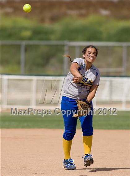 Thumbnail 1 in St. Matthias @ Pomona Catholic (CIF SS Playoffs) photogallery.