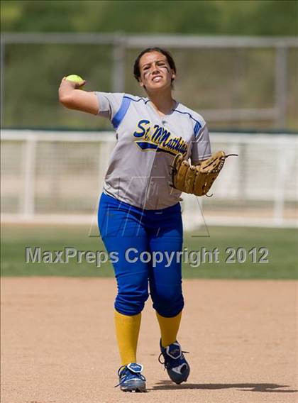 Thumbnail 3 in St. Matthias @ Pomona Catholic (CIF SS Playoffs) photogallery.