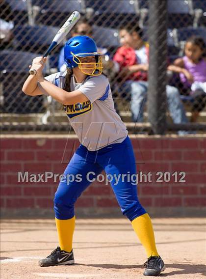 Thumbnail 2 in St. Matthias @ Pomona Catholic (CIF SS Playoffs) photogallery.