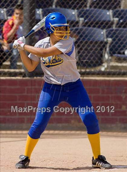 Thumbnail 2 in St. Matthias @ Pomona Catholic (CIF SS Playoffs) photogallery.