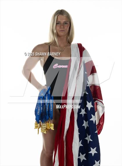Thumbnail 2 in 2024-2025 MaxPreps National Female Athlete of the Year (Alex Shackell) photogallery.
