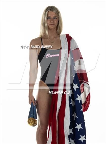 Thumbnail 1 in 2024-2025 MaxPreps National Female Athlete of the Year (Alex Shackell) photogallery.
